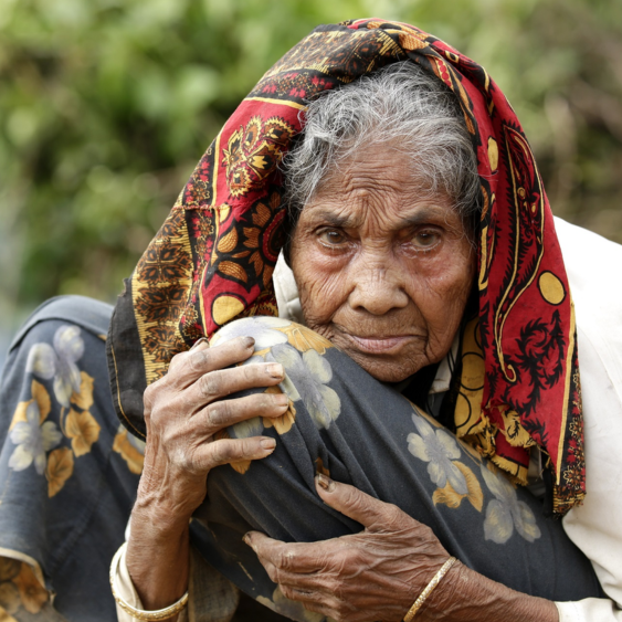 HELPLESS OLDAGE